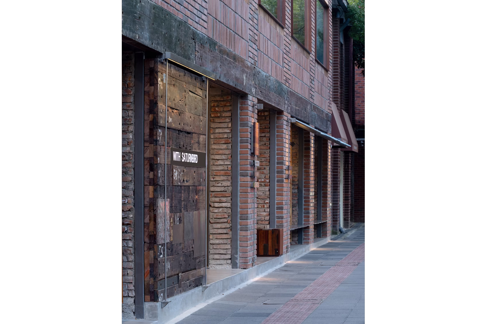 brick wall facade